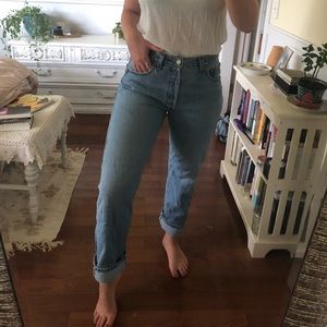 Levi’s 501 size 10 Straight Leg jeans:)